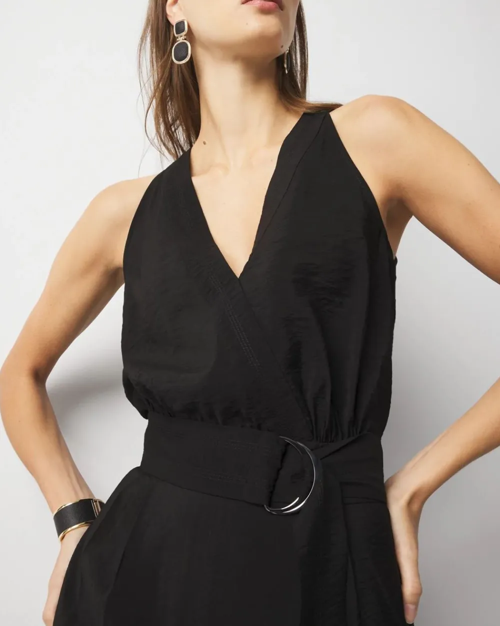 Petite Wide Leg Utility Jumpsuit*White House Black Market Online