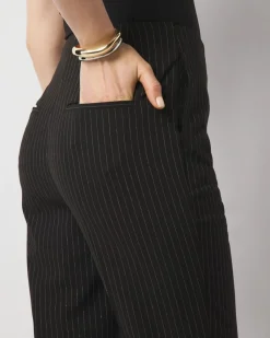 Pinstripe Straight Ankle Pant*White House Black Market Fashion
