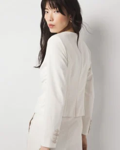 Pinstriped Lady Jacket*White House Black Market Online