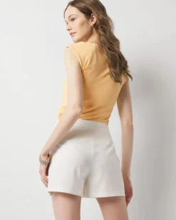 Pinstriped Tailored Skort*White House Black Market Best
