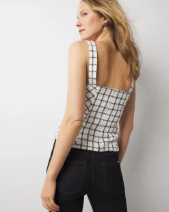 Plaid Bustier*White House Black Market Online
