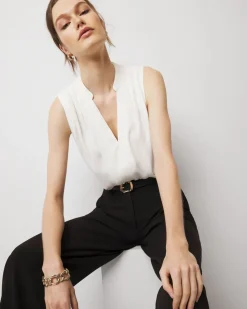 Pleated Shell*White House Black Market Online