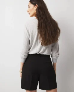 Pleated Tailored Shorts*White House Black Market Online