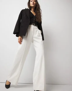 Pleated Wide Leg Pants*White House Black Market Online