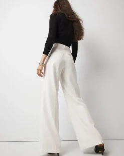 Pleated Wide Leg Pants*White House Black Market Online