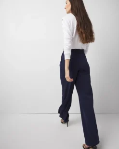 Pleated Wide Leg Pants*White House Black Market Fashion