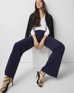 Pleated Wide Leg Pants*White House Black Market Fashion