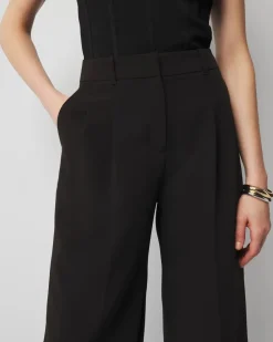 Pleated Wide Leg Pants*White House Black Market Hot