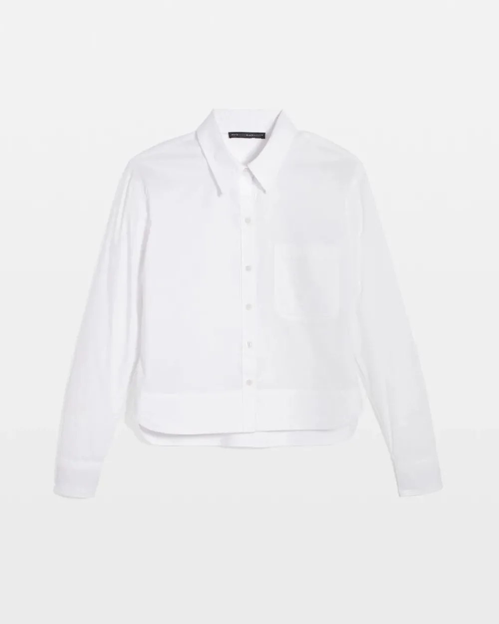 Pocket Poplin Shirt*White House Black Market Hot