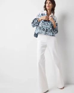 Pocket Poplin Shirt*White House Black Market Sale