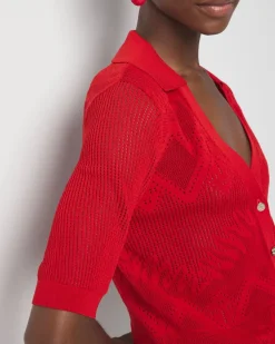 Pointelle Cardigan Sweater*White House Black Market Outlet