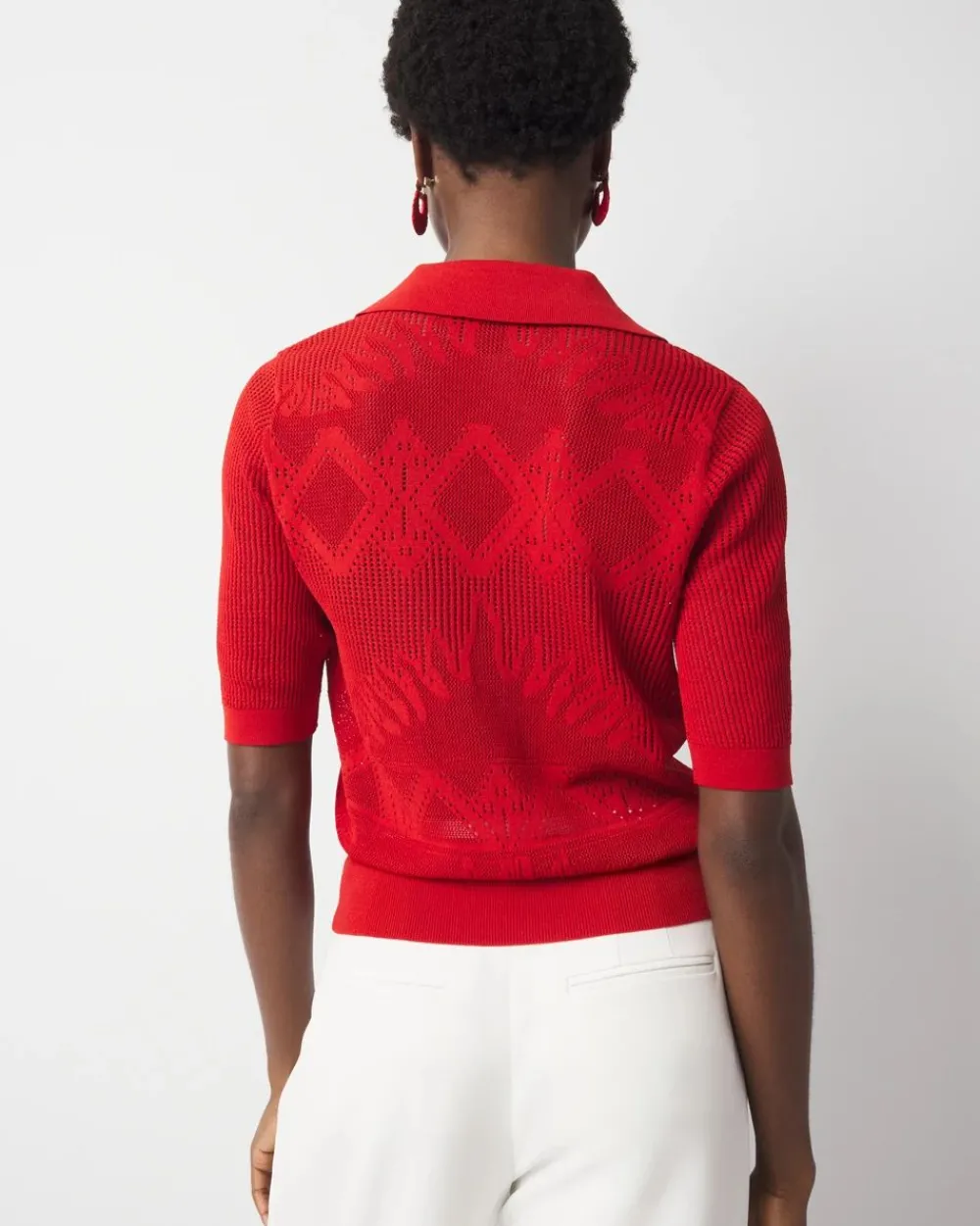 Pointelle Cardigan Sweater*White House Black Market Outlet