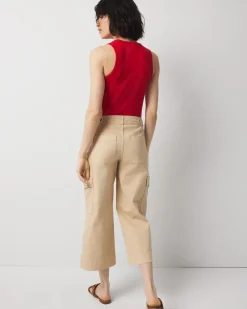 Pret Cargo Wide Leg Cropped Pant*White House Black Market Clearance