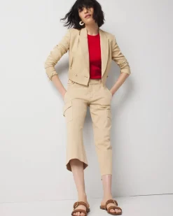Pret Cargo Wide Leg Cropped Pant*White House Black Market Clearance
