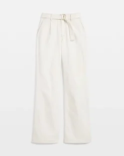 Pret High-Rise Belted Wide Leg Trouser*White House Black Market Sale
