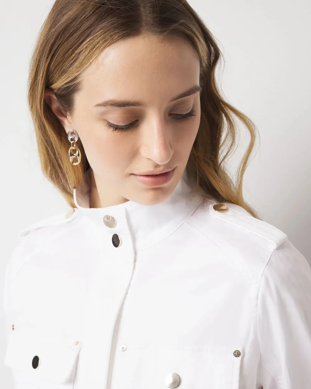 Pret Relaxed Utility Jacket*White House Black Market Sale