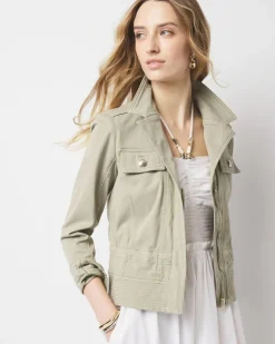 Pret Soft Casual Moto Jacket*White House Black Market Outlet
