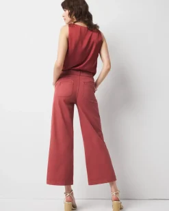 Pret Utility Wide Leg Cropped Pants*White House Black Market Fashion