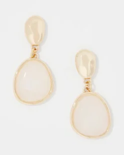 Quartz Drop Earrings*White House Black Market Discount