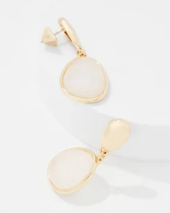 Quartz Drop Earrings*White House Black Market Discount