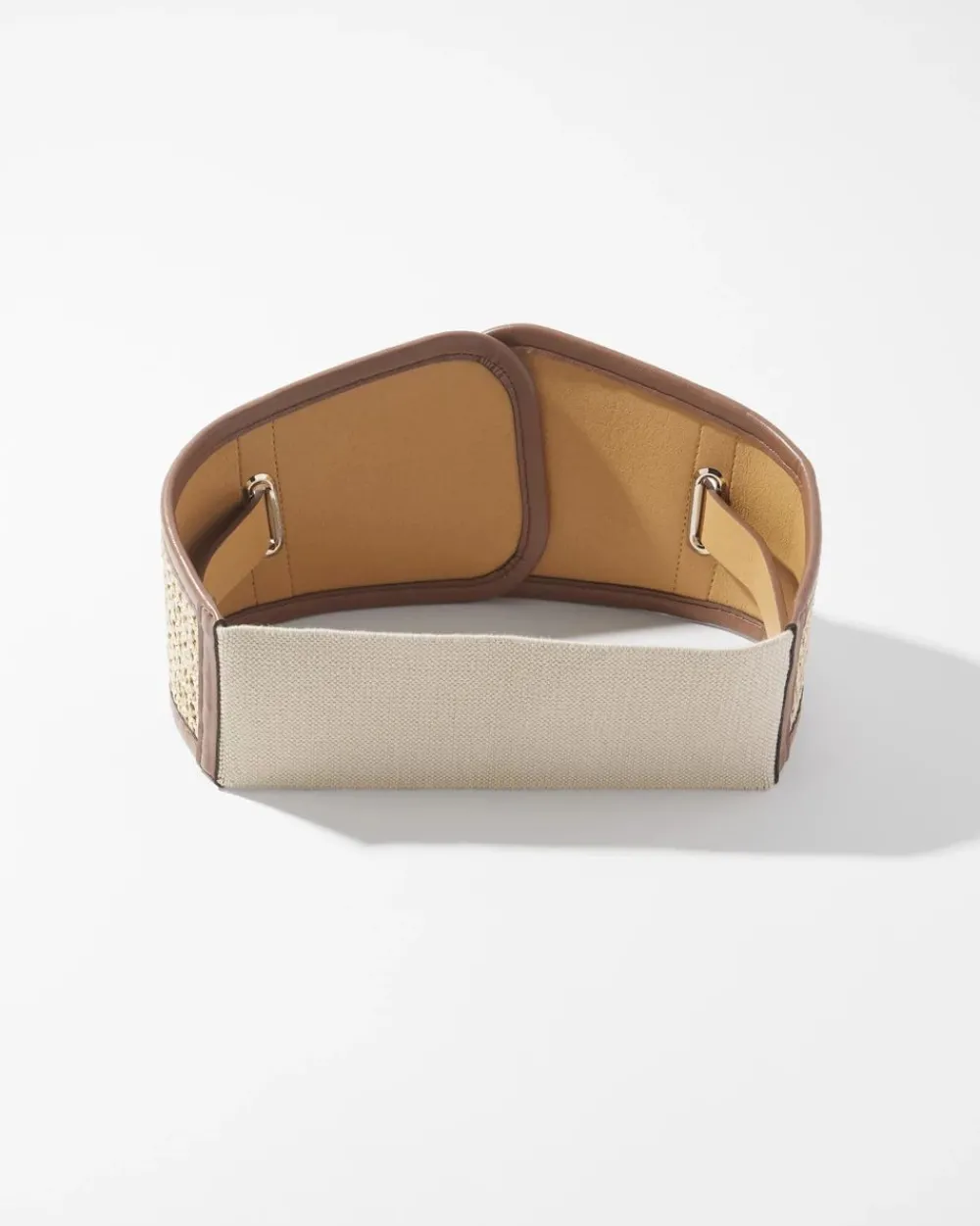 Raffia Wide Belt*White House Black Market Hot