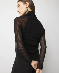 Ribbed Sweater Shrug*White House Black Market Clearance