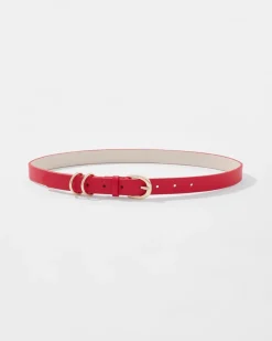 Round Buckle Pant Belt*White House Black Market Clearance