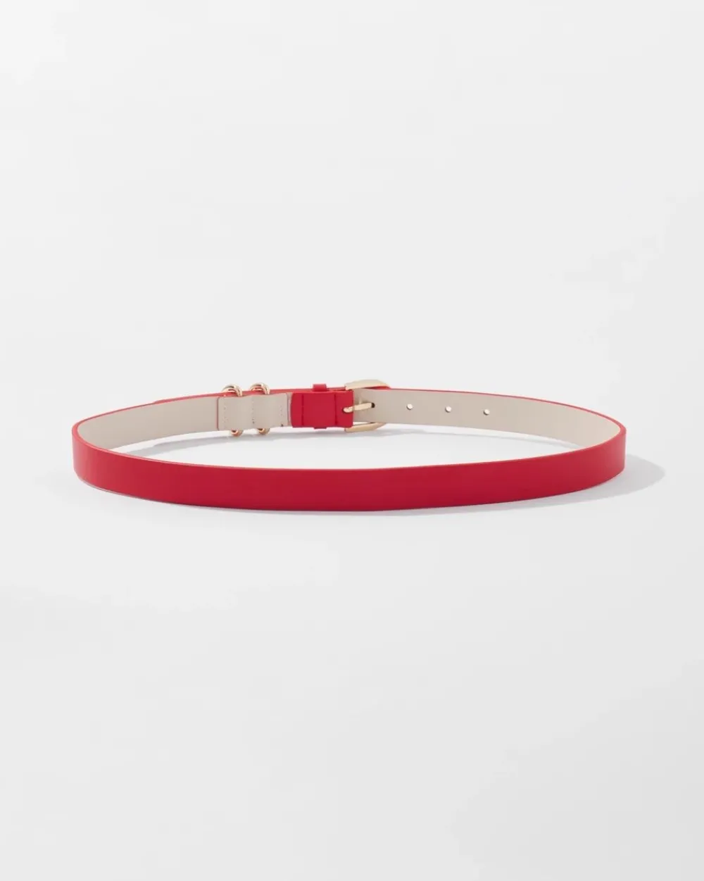 Round Buckle Pant Belt*White House Black Market Clearance