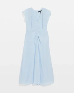 Ruched Midi Dress*White House Black Market Clearance