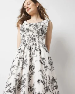 Ruched Tank Midi Dress*White House Black Market New