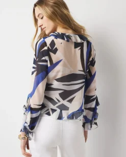 Ruffle Blouse*White House Black Market Outlet