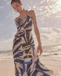 Satin Halter Maxi Dress*White House Black Market Online
