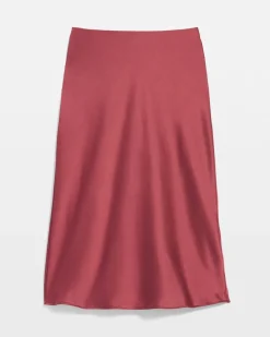 Satin Slip A-Line Skirt*White House Black Market Outlet