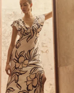 Satin Slip Maxi Dress*White House Black Market Best