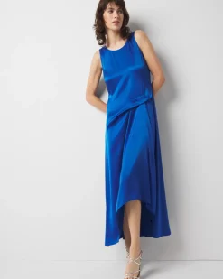Satin Tank Maxi Dress*White House Black Market Clearance