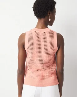 Sequin Shimmer Sweater Tank Top*White House Black Market Fashion