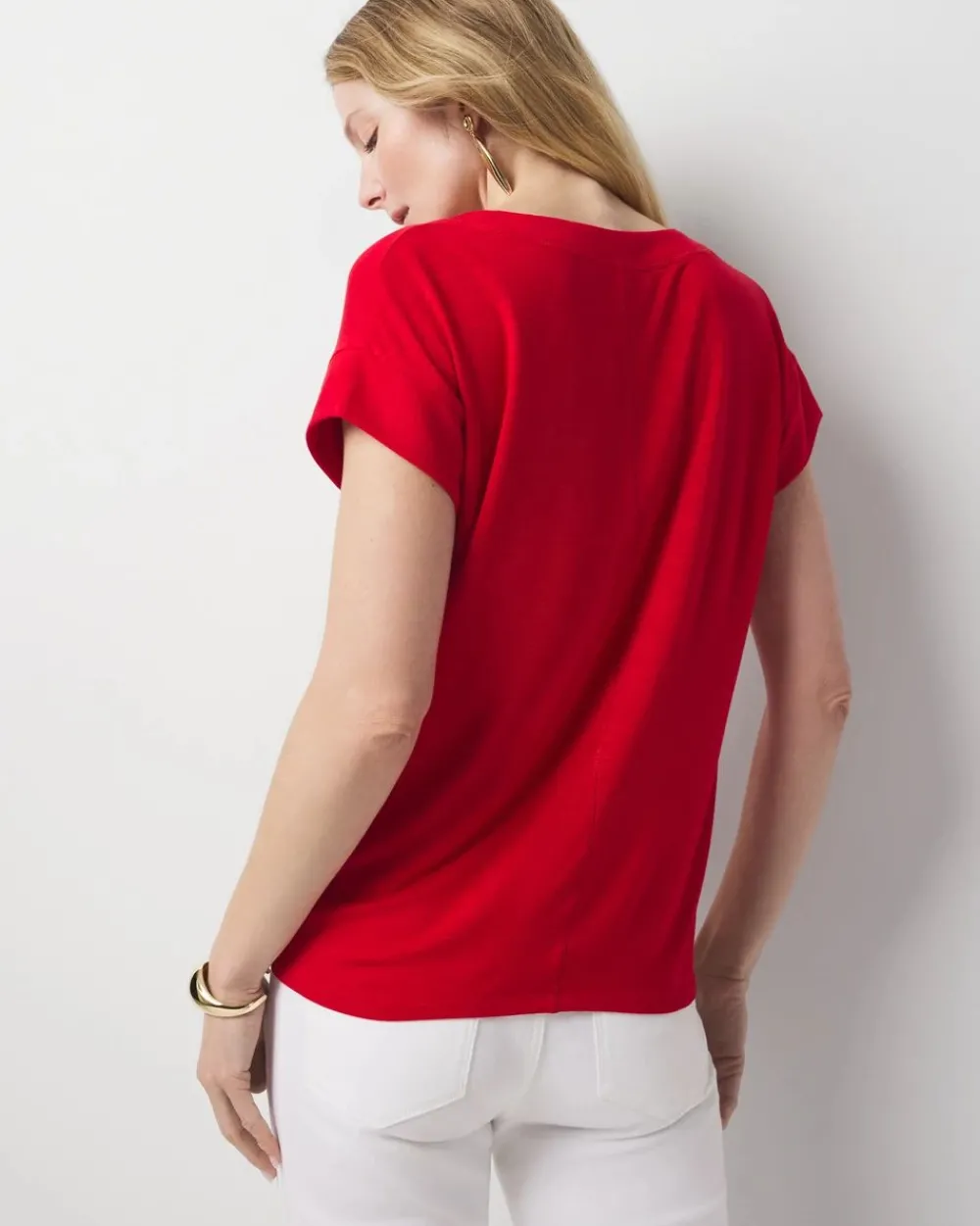 Short Sleeve Power Tee*White House Black Market Outlet