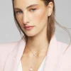 Silver Fresh Water Pearl Drop Necklace*White House Black Market Discount