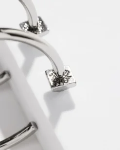 Silver Hoop Earrings*White House Black Market Online