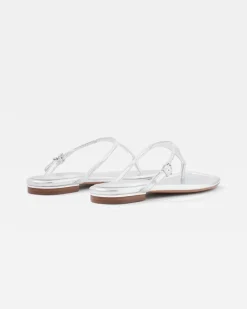 Silver Metallic Heel Sandal*White House Black Market Online