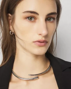 Silver Sculptural Collar*White House Black Market Sale