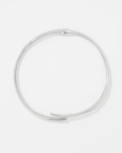 Silver Sculptural Collar*White House Black Market Sale