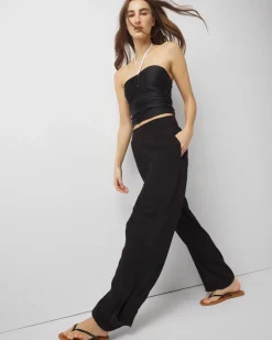 Smocked Waist Coverup Pant*White House Black Market Outlet