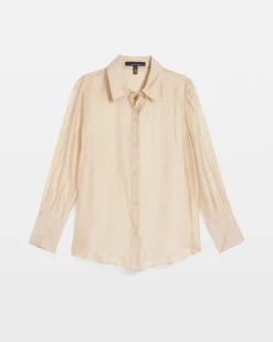 Soft Shirt with Shine*White House Black Market Clearance