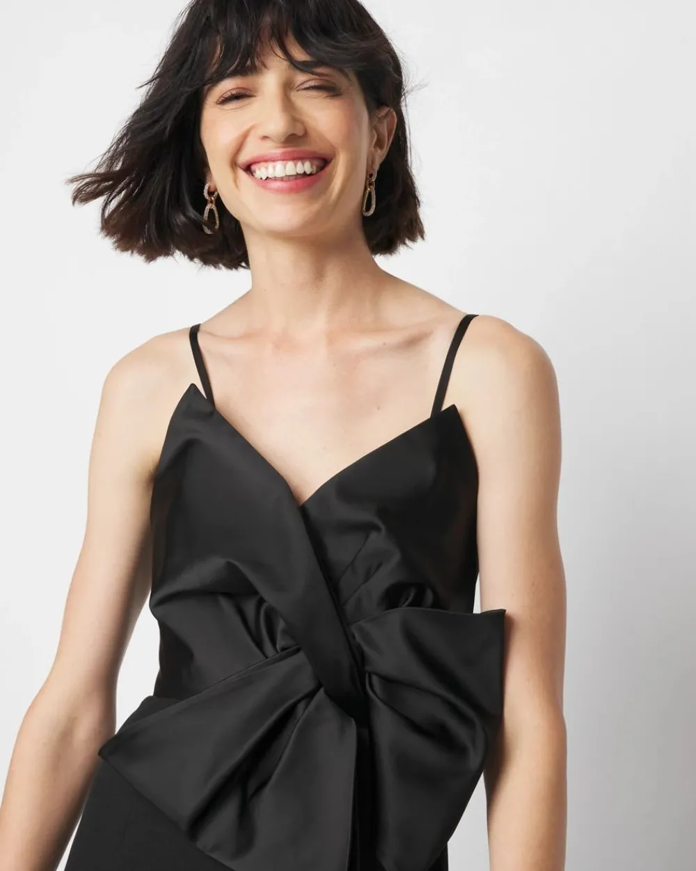 Strapless Bow Dress*White House Black Market Discount