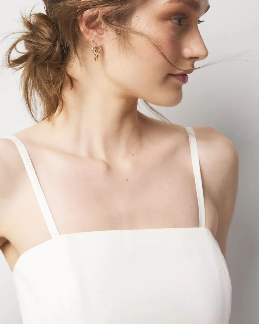 Strapless Colorblock Midi Dress*White House Black Market Sale