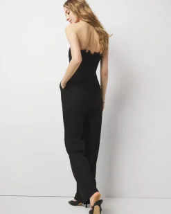 Strapless Lace Jumpsuit*White House Black Market New