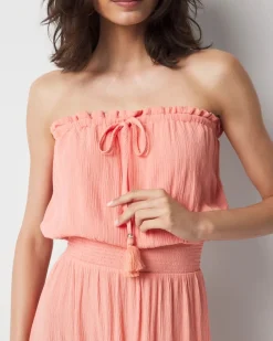 Strapless Maxi Coverup*White House Black Market Fashion
