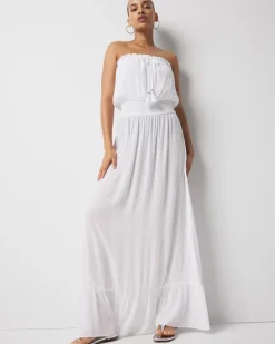 Strapless Maxi Coverup*White House Black Market Online
