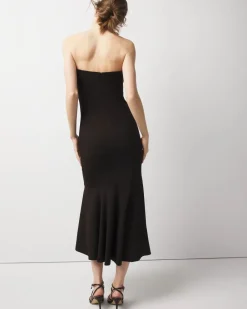 Strapless Midi Dress*White House Black Market Outlet